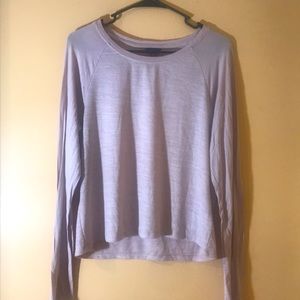 Flowy light pink blouse